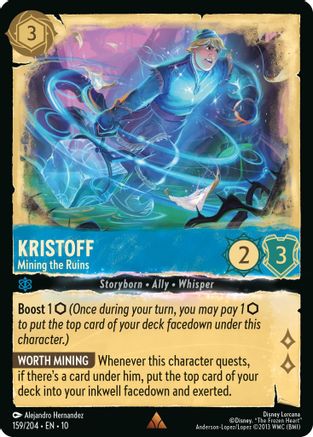 Kristoff - Mining the Ruins (10-159) (Cold Foil)