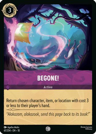 Begone! (10-061) (Cold Foil)