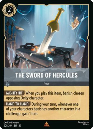 The Sword of Hercules (10-200)