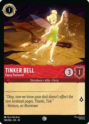 Tinker Bell - Fancy Footwork (10-106)