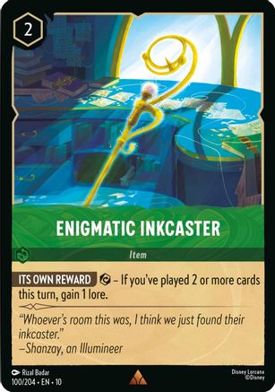 Enigmatic Inkcaster (10-100) (Cold Foil)