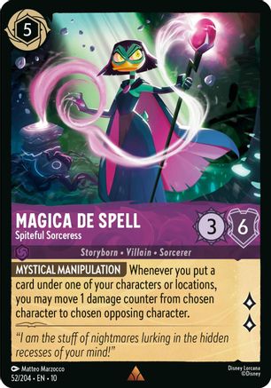 Magica De Spell - Spiteful Sorceress (10-052) (Cold Foil)