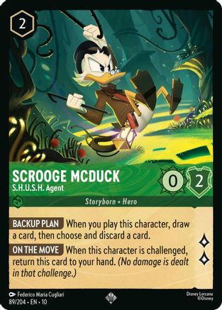 Scrooge McDuck - S.H.U.S.H. Agent (10-089)