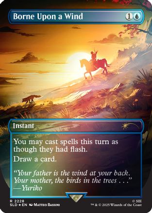 Borne Upon a Wind (Rainbow Foil) (SLD-2228)