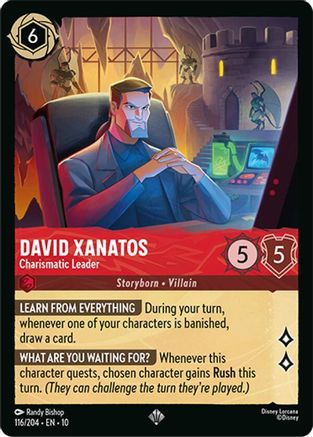 David Xanatos - Charismatic Leader (10-116)