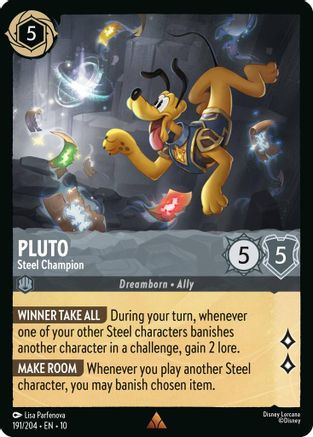 Pluto - Steel Champion (10-191) (Cold Foil)