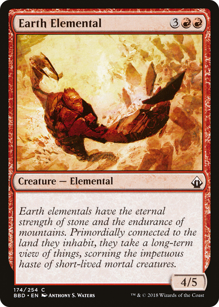 Earth Elemental (BBD-174) (Foil)