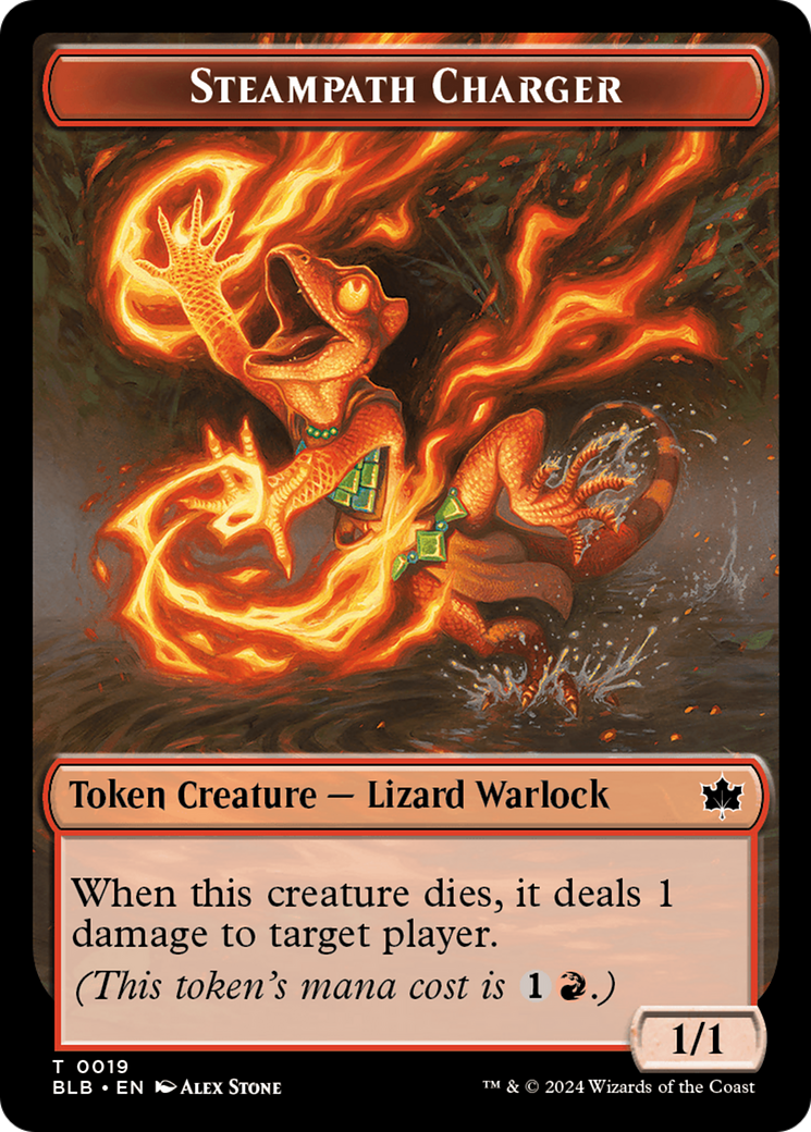 Steampath Charger Token (BLB-019)