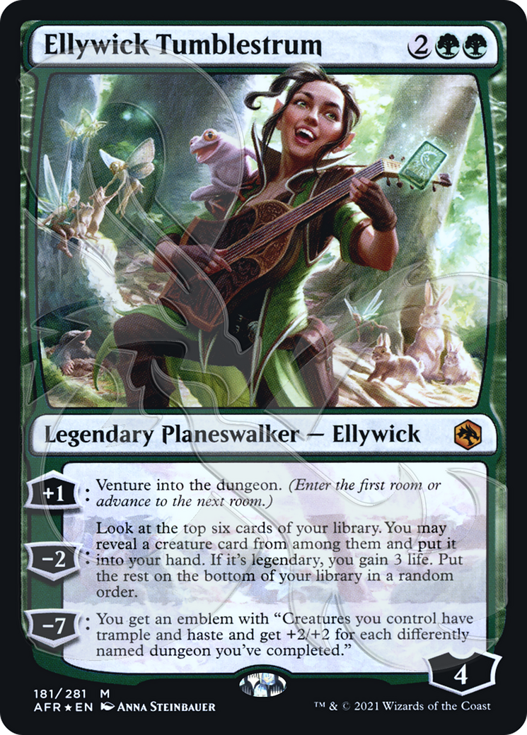 Ellywick Tumblestrum (Ampersand Stamped) (AFR&-181A) (Foil)