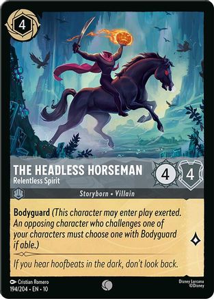 The Headless Horseman - Relentless Spirit (10-194)