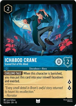 Ichabod Crane - Scared Out of His Mind (10-152) (Cold Foil)