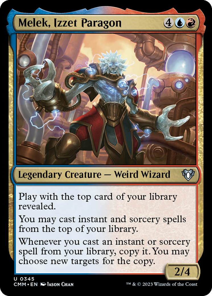 Melek, Izzet Paragon (CMM-345) (Foil)