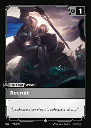 Recruit (271) // Buff (OGN-271)