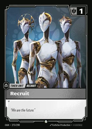 Recruit (273) // Buff (OGN-273)
