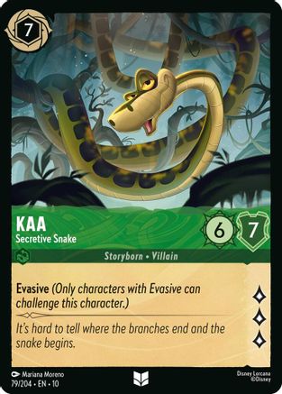 Kaa - Secretive Snake (10-079) (Cold Foil)
