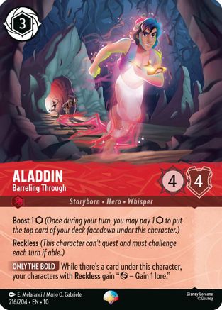 Aladdin - Barreling Through (Epic) (10-216) (Holofoil)