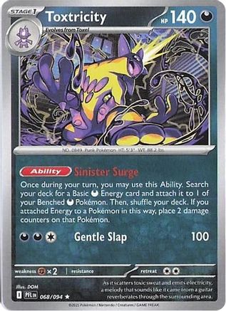 Toxtricity (PFL-068) (Holofoil)