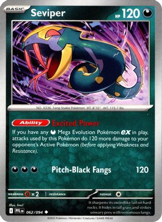 Seviper (PFL-062) (Reverse Holofoil)