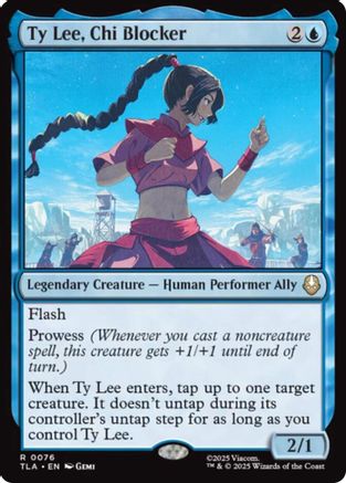 Ty Lee, Chi Blocker (TLA-076)