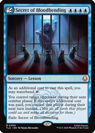 Secret of Bloodbending (TLA-069) (Foil)