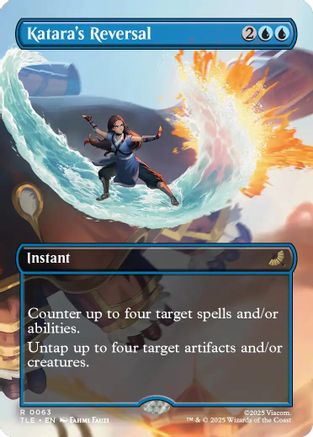 Katara's Reversal (Borderless) (TLE-063) (Foil)