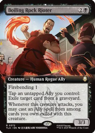 Boiling Rock Rioter (Extended Art) (TLA-372) (Foil)
