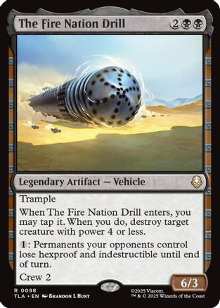 The Fire Nation Drill (TLA-098)