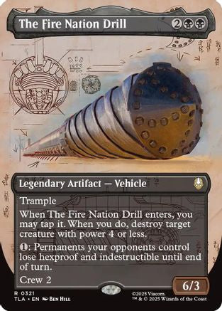 The Fire Nation Drill (Borderless) (TLA-321)