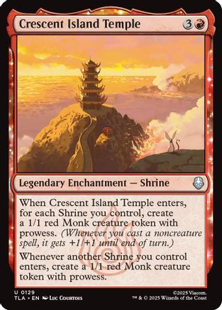 Crescent Island Temple (TLA-126) (Foil)