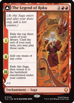 The Legend of Roku (TLA-145) (Foil)