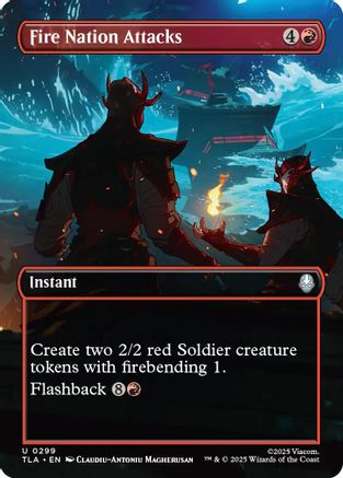 Fire Nation Attacks (Borderless) (TLA-299)