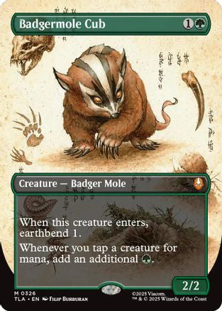 Badgermole Cub (Borderless) (TLA-326)