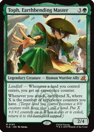Toph, Earthbending Master (TLE-145)
