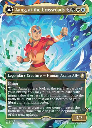 Aang, at the Crossroads (Borderless) (TLA-304)