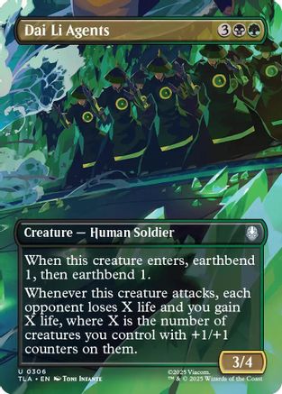 Dai Li Agents (Borderless) (TLA-306) (Foil)