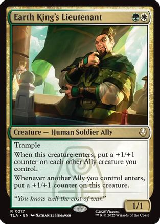 Earth King's Lieutenant (TLA-217) (Foil)
