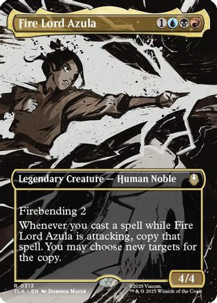 Fire Lord Azula (0313) (Borderless) (TLA-313) (Foil)