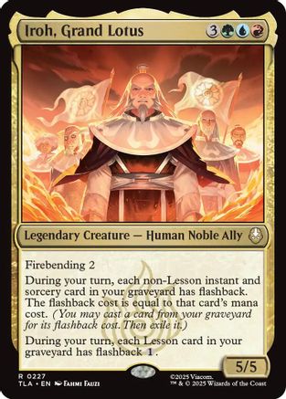 Iroh, Grand Lotus (TLA-227)