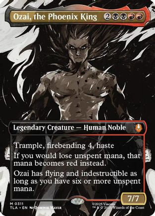 Ozai, the Phoenix King (0311) (Borderless) (TLA-311) (Foil)