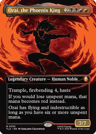Ozai, the Phoenix King (0335) (Borderless) (TLA-335)