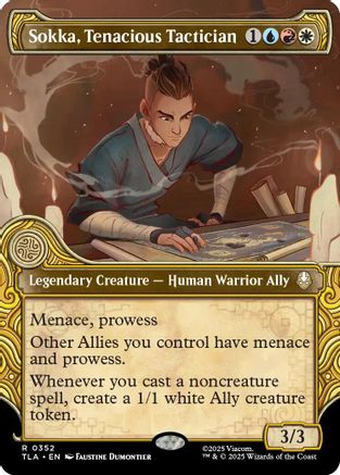 Sokka, Tenacious Tactician (Showcase) (TLA-352) (Foil)