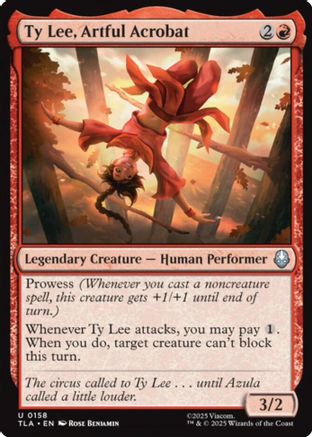 Ty Lee, Artful Acrobat (TLA-158)