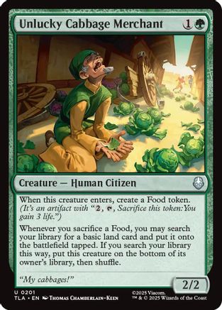 Unlucky Cabbage Merchant (TLA-201)