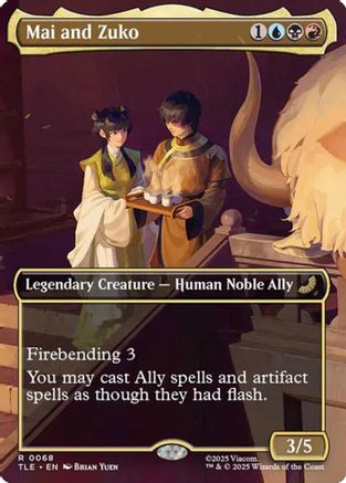 Mai and Zuko (Borderless) (TLE-068)