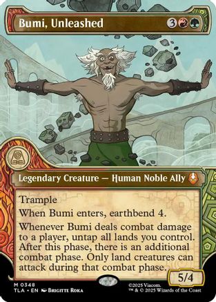 Bumi, Unleashed (Showcase) (TLA-348) (Foil)