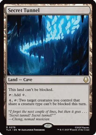 Secret Tunnel (TLA-278) (Foil)
