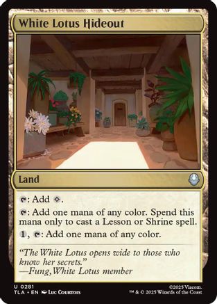 White Lotus Hideout (TLA-281) (Foil)