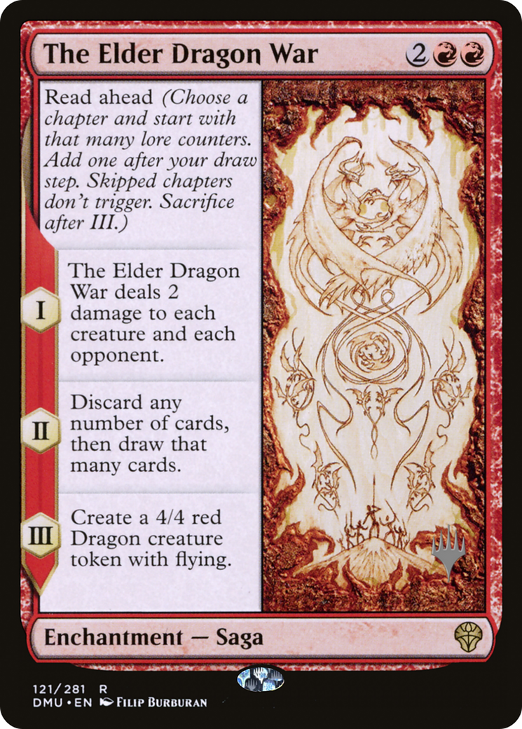 The Elder Dragon War (PPDMU-121P) (Foil)