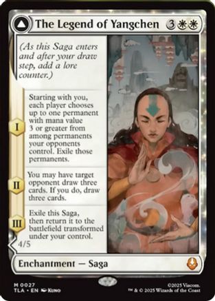 The Legend of Yangchen (TLA-027) (Foil)