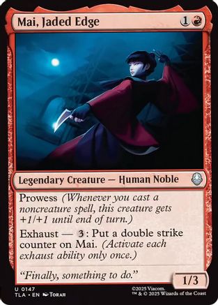 Mai, Jaded Edge (TLA-147) (Foil)